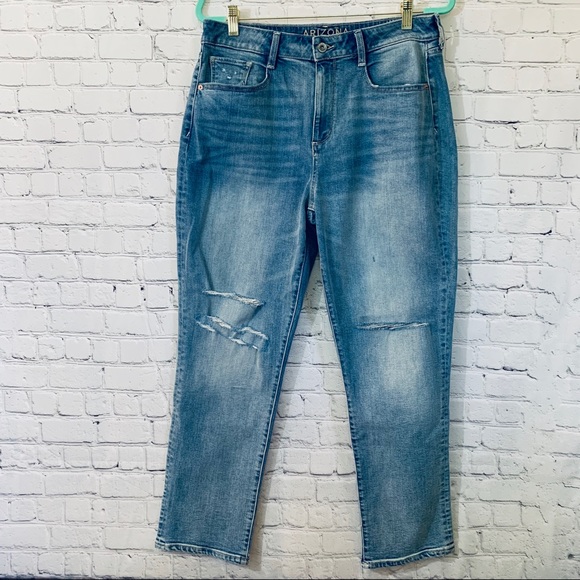 Arizona Jeans | Super High Rise Straight Jean - Picture 4 of 5